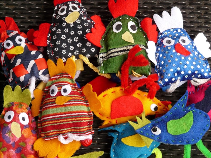 Children crafting